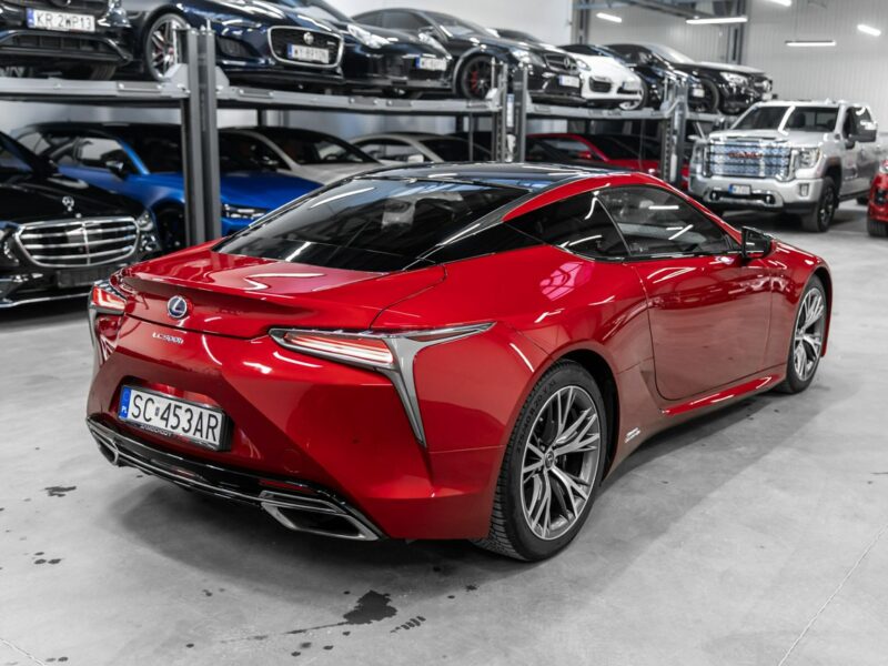 Lexus LC 500h V6 359 KM. Salon PL. Bezwypadkowy. Stan idealny. FV23%.