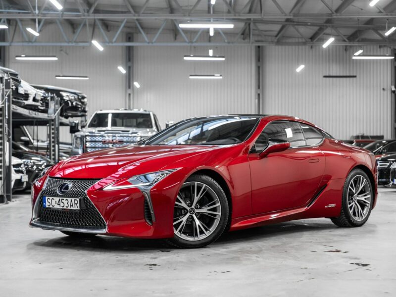 Lexus LC 500h V6 359 KM. Salon PL. Bezwypadkowy. Stan idealny. FV23%.