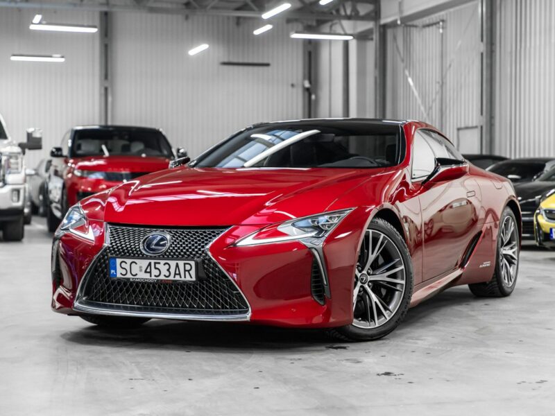 Lexus LC 500h V6 359 KM. Salon PL. Bezwypadkowy. Stan idealny. FV23%.