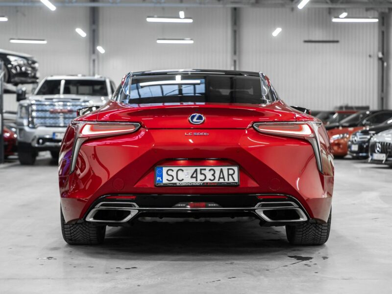 Lexus LC 500h V6 359 KM. Salon PL. Bezwypadkowy. Stan idealny. FV23%.