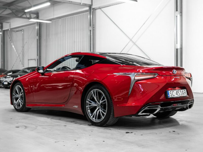 Lexus LC 500h V6 359 KM. Salon PL. Bezwypadkowy. Stan idealny. FV23%.