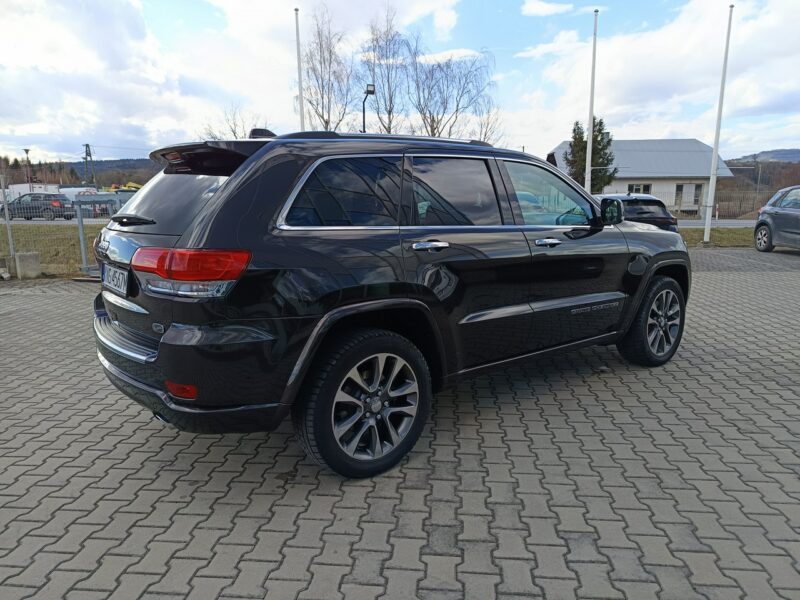 Jeep Grand Cherokee Overland 3.0 MultiJet 250KM AT8 4x4, Serwis, Faktura VAT23% IV (2010-)