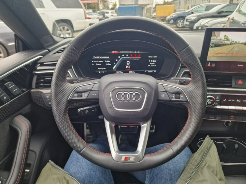 Audi S5 3.0 TFSI 354 KM, Quattro, Carbon, Skóra, Kamera 360, Tempomat Aktywny