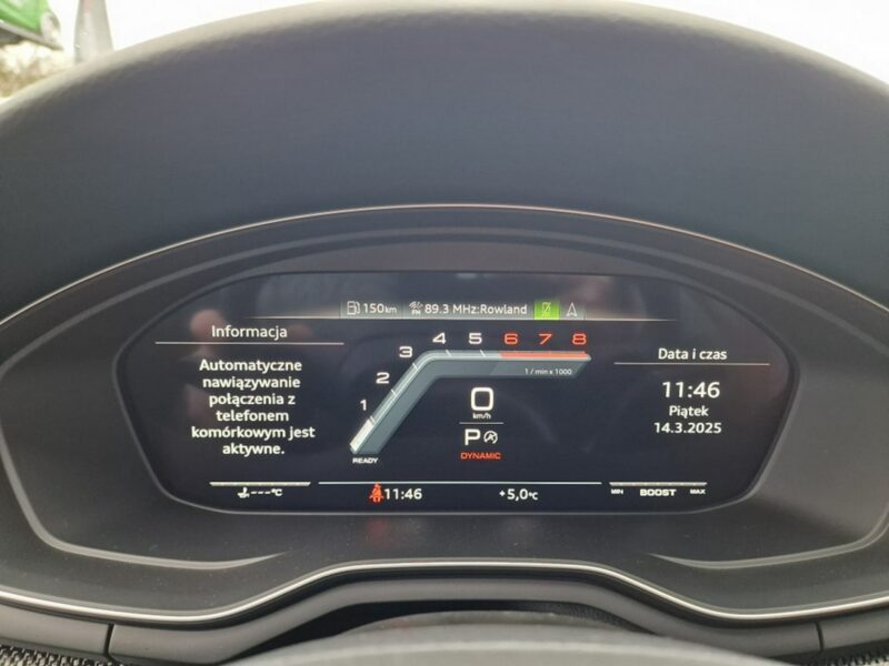 Audi S5 3.0 TFSI 354 KM, Quattro, Carbon, Skóra, Kamera 360, Tempomat Aktywny