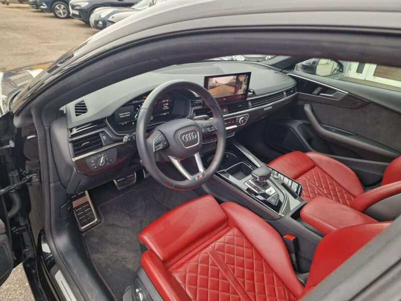 Audi S5 3.0 TFSI 354 KM, Quattro, Carbon, Skóra, Kamera 360, Tempomat Aktywny