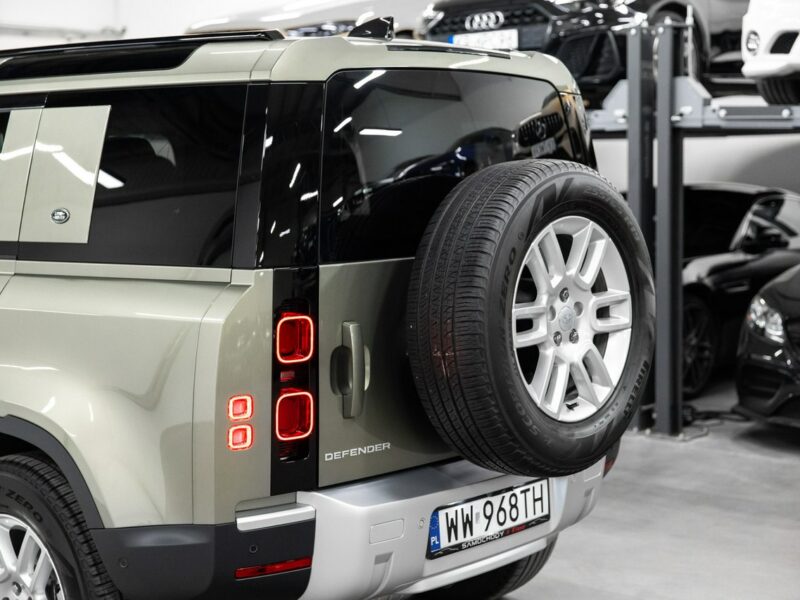 Land Rover Defender 110 3.0D 200KM S. Kamery 3D. Hak. Gwarancja 03.2026. Wideoprezentacja. IV (2019-)