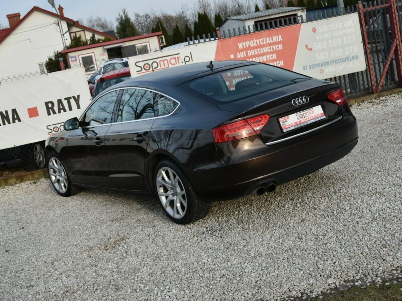 Audi A5 Sportback 1.8TFSi 160KM Manual 2010r. BiX LED 18" TEMPOMAT 8T (2007-2016)