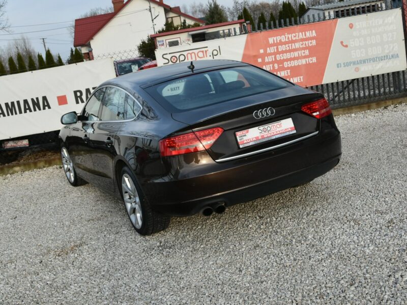 Audi A5 Sportback 1.8TFSi 160KM Manual 2010r. BiX LED 18" TEMPOMAT 8T (2007-2016)