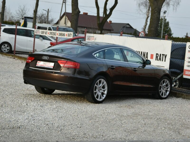 Audi A5 Sportback 1.8TFSi 160KM Manual 2010r. BiX LED 18" TEMPOMAT 8T (2007-2016)
