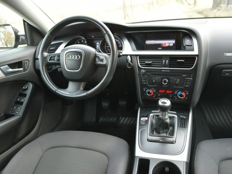 Audi A5 Sportback 1.8TFSi 160KM Manual 2010r. BiX LED 18" TEMPOMAT 8T (2007-2016)