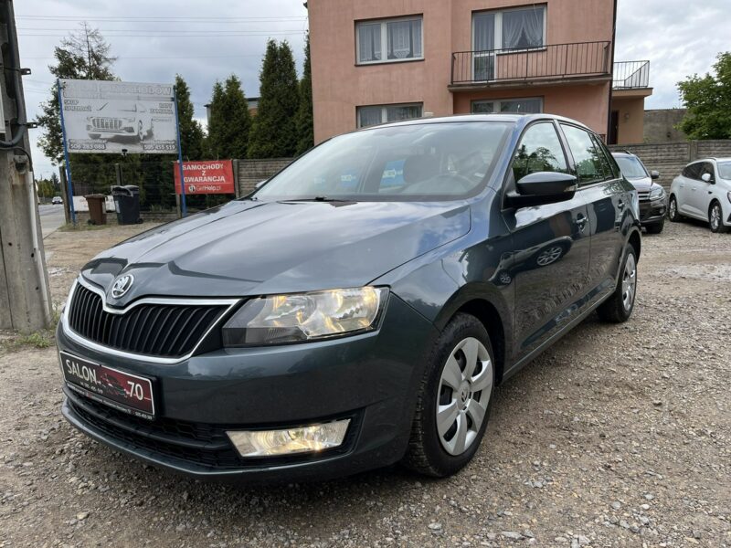 Škoda RAPID 1.4 1wł Oryginal Lakier CLimatronic KS Serw Stan BDB Bezwypadk Opłacon