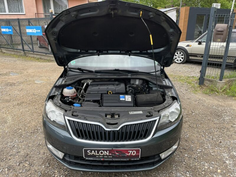 Škoda RAPID 1.4 1wł Oryginal Lakier CLimatronic KS Serw Stan BDB Bezwypadk Opłacon