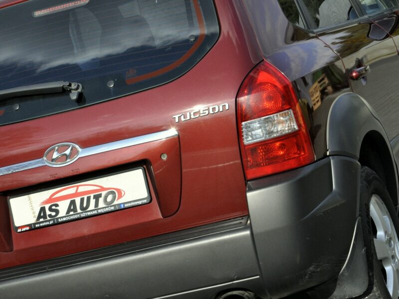 Hyundai Tucson 2,0i 141KM /Alu/Zadbany/Podgrzewane Fotele/Zarejestrowany I (2004-2010)