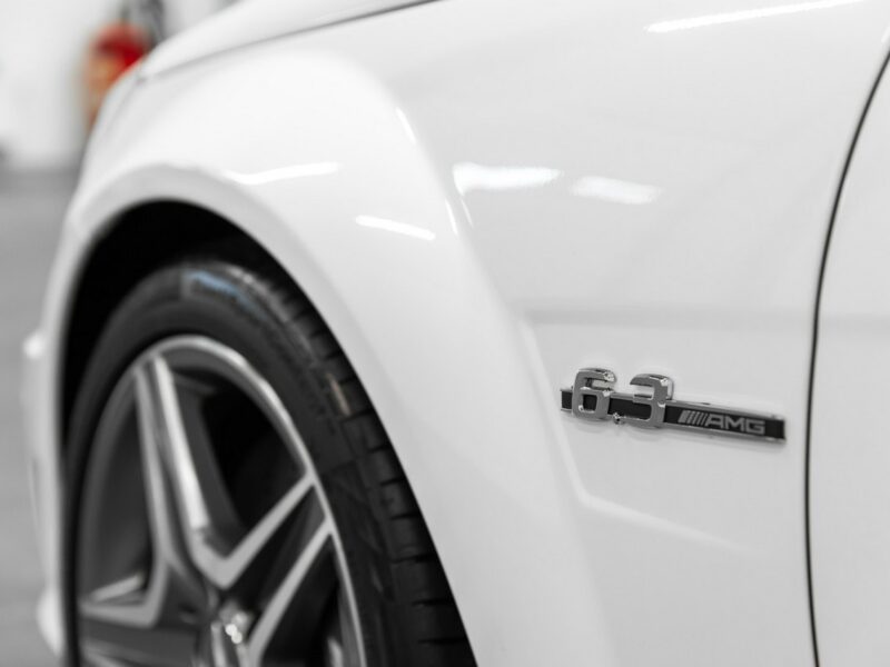Mercedes C 63 AMG Bezwypadkowy. Przebieg 7600 km! Po konwersji. Po serwisie na 15 tys zł W204 (2007-2014)