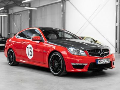Mercedes C 63 AMG Coupe Performance 487KM. Japonia. Bezwypadkowy. W204 (2007-2014)