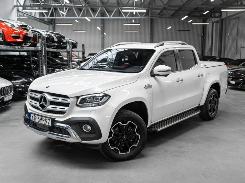 Mercedes Klasa X V6 350d 4Matic. Salon Polska. Power Line. Bezwypadkowy. Biała Perła.