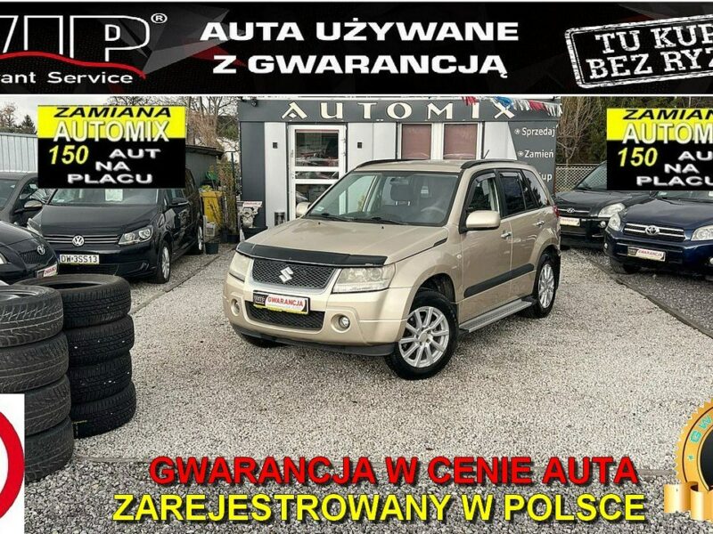 Suzuki Grand Vitara -SPRZEDANY- Benzyna *4x4 *MEGA stan ,Hak * zamiana - AUTOMI-X.PL II (2005-2015)