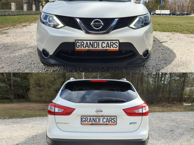 Nissan Qashqai 1.5 dCi # NAVI # Climatronic # Panorama # Kamera # Biała Perła # IGŁA II (2013-2021)
