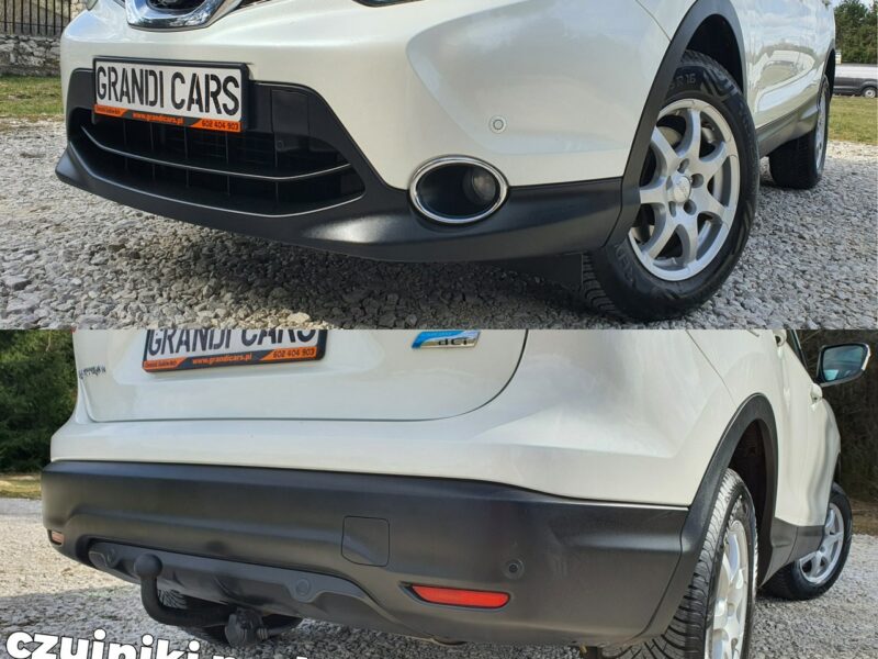 Nissan Qashqai 1.5 dCi # NAVI # Climatronic # Panorama # Kamera # Biała Perła # IGŁA II (2013-2021)
