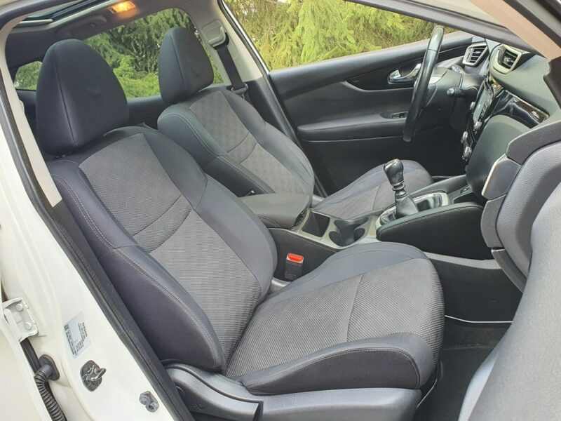 Nissan Qashqai 1.5 dCi # NAVI # Climatronic # Panorama # Kamera # Biała Perła # IGŁA II (2013-2021)