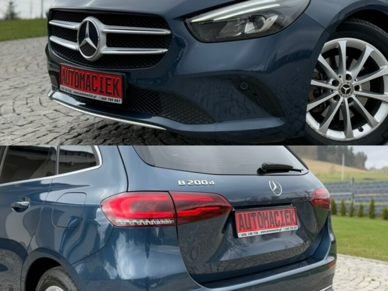 Mercedes B 200 PROGRESSIVE LINE, 200D 150PS, AUTOMAT, 8G-DCT, GWARANCJA W247 (2018-)