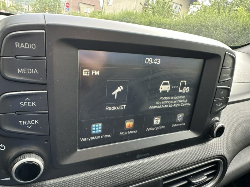 Hyundai Kona Kamera, klimatronic, tempomat, czujnik deszczu ,automatyczne światła I (2017-2023)