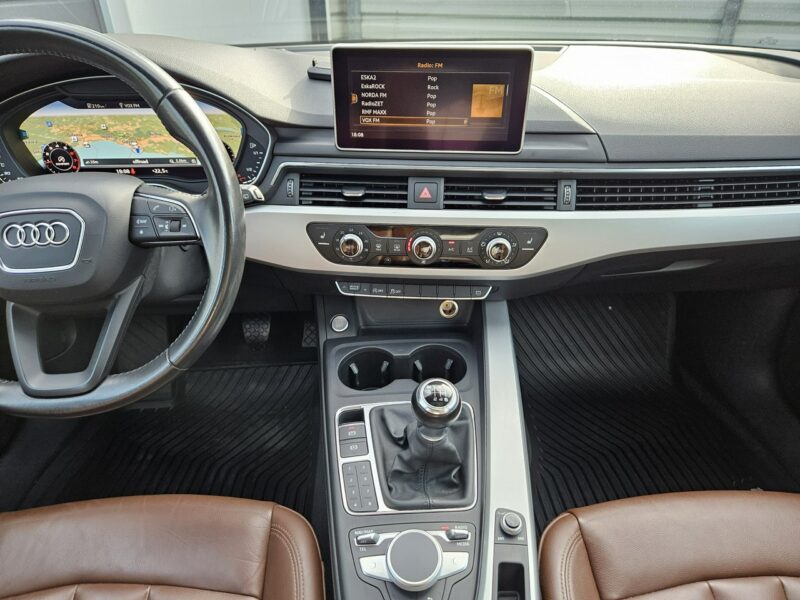 Audi A4 2.0 TFSI 190KM manual VIRTUAL niski przebieg BEZWYPADEK zadbany ASO B9 (2015-)