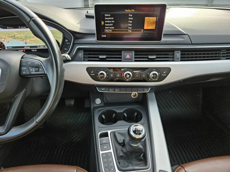 Audi A4 2.0 TFSI 190KM manual VIRTUAL niski przebieg BEZWYPADEK zadbany ASO B9 (2015-)