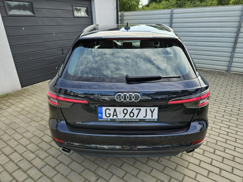 Audi A4 2.0 TFSI 190KM manual VIRTUAL niski przebieg BEZWYPADEK zadbany ASO B9 (2015-)