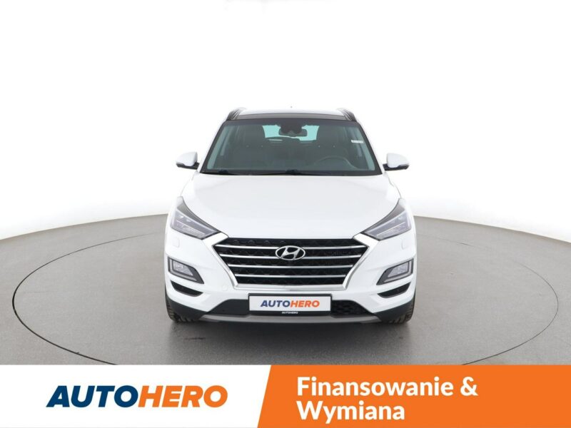 Hyundai Tucson 4x4 automat skóra navi kamery i czujniki parkowania grzane fotele III (2015-2020)