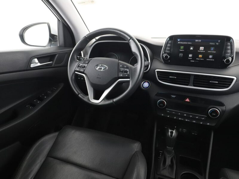 Hyundai Tucson 4x4 automat skóra navi kamery i czujniki parkowania grzane fotele III (2015-2020)