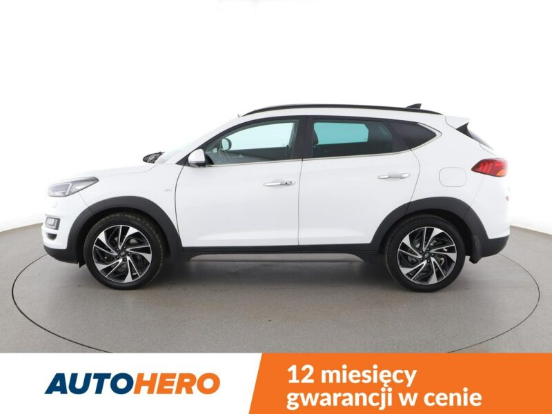 Hyundai Tucson 4x4 automat skóra navi kamery i czujniki parkowania grzane fotele III (2015-2020)