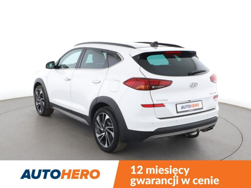 Hyundai Tucson 4x4 automat skóra navi kamery i czujniki parkowania grzane fotele III (2015-2020)