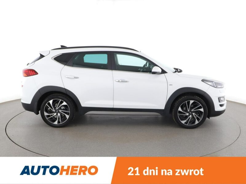 Hyundai Tucson 4x4 automat skóra navi kamery i czujniki parkowania grzane fotele III (2015-2020)