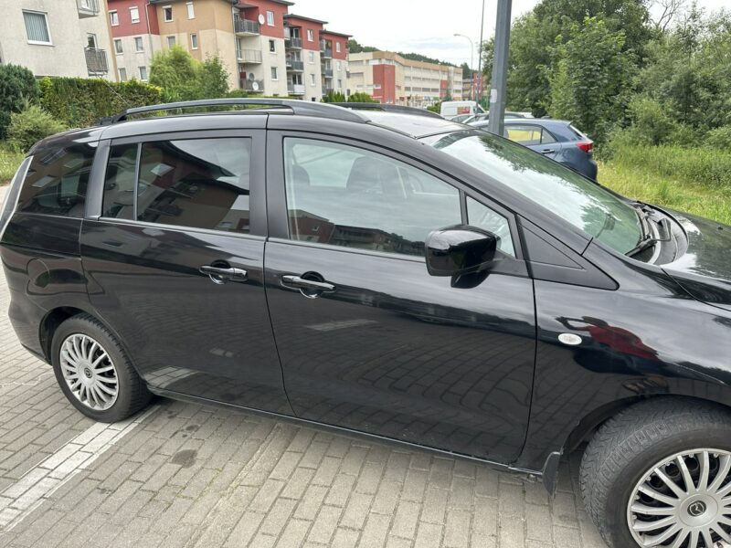 Mazda 5 1,8 benzyna, klimatronik, 7 m,przyciemniane szyby, isofix,podg. fotele I (2005-2010)