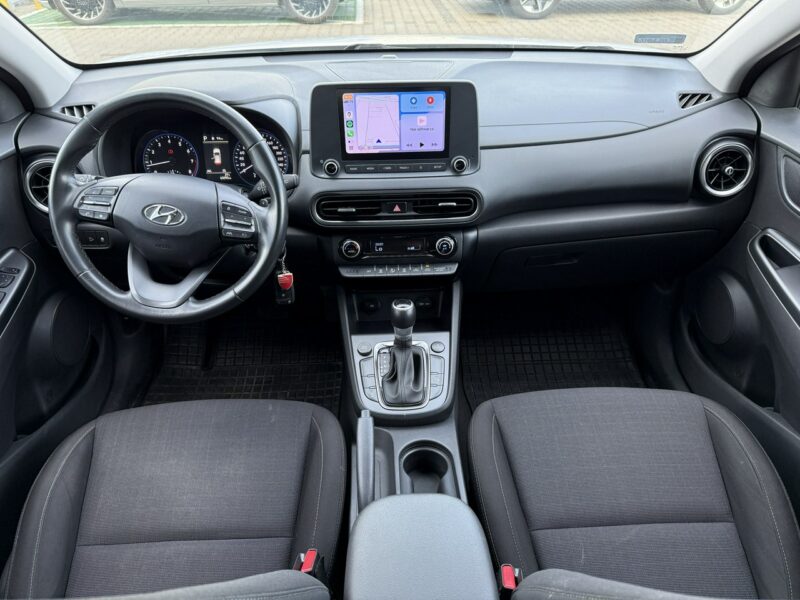 Hyundai Kona 1.6T-GDI 198KM 7DCT Comfort Gwarancja Android Auto 1 rej.2022 FV23% I (2017-2023)