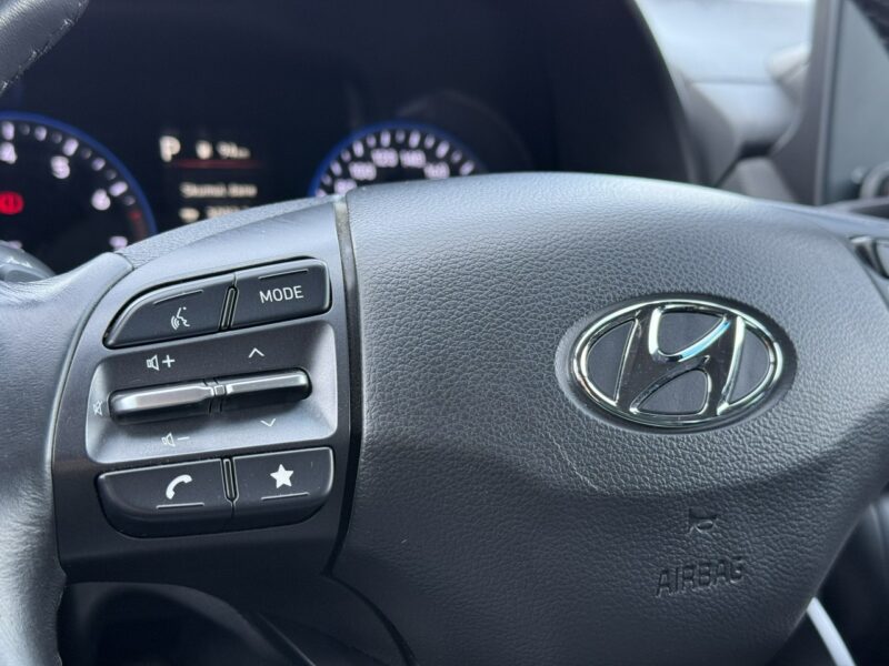 Hyundai Kona 1.6T-GDI 198KM 7DCT Comfort Gwarancja Android Auto 1 rej.2022 FV23% I (2017-2023)