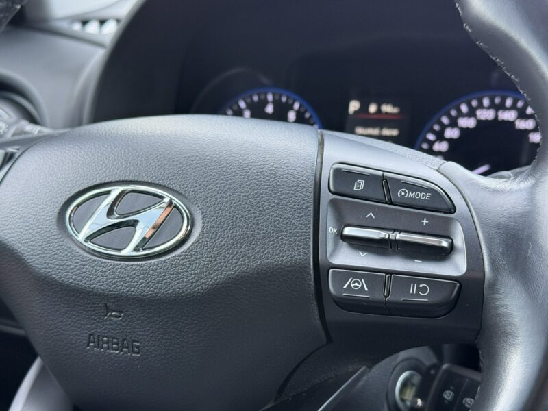Hyundai Kona 1.6T-GDI 198KM 7DCT Comfort Gwarancja Android Auto 1 rej.2022 FV23% I (2017-2023)