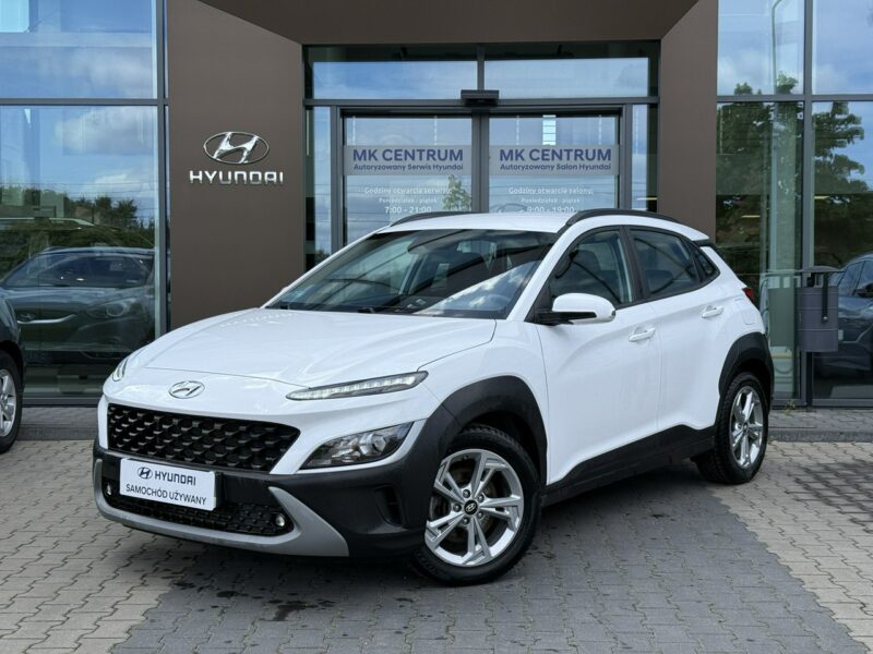 Hyundai Kona 1.6T-GDI 198KM 7DCT Comfort Gwarancja Android Auto 1 rej.2022 FV23% I (2017-2023)