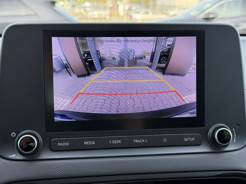 Hyundai Kona 1.6T-GDI 198KM 7DCT Comfort Gwarancja Android Auto 1 rej.2022 FV23% I (2017-2023)