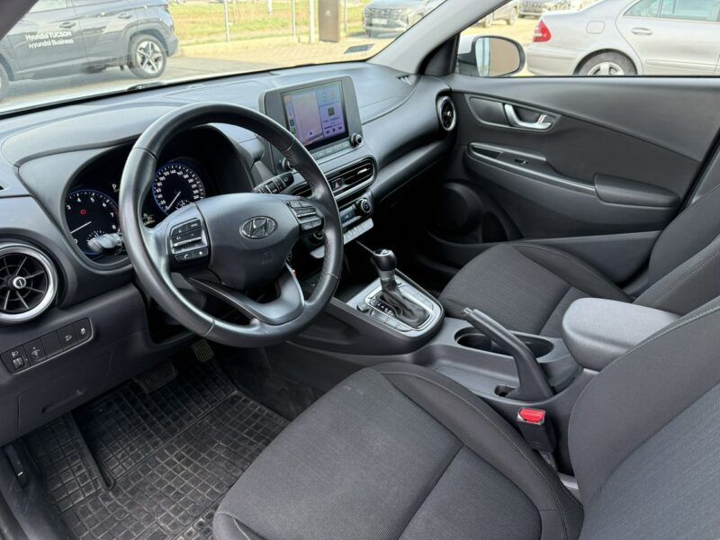 Hyundai Kona 1.6T-GDI 198KM 7DCT Comfort Gwarancja Android Auto 1 rej.2022 FV23% I (2017-2023)