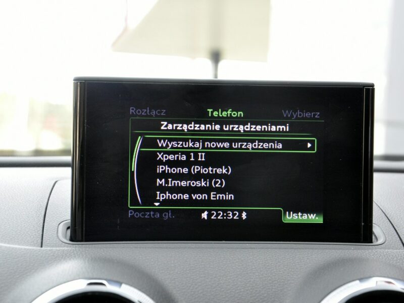 Audi A3 1,4T 140KM Sportback/Navi/Parktronic/Alu/S-line 8V (2012-)