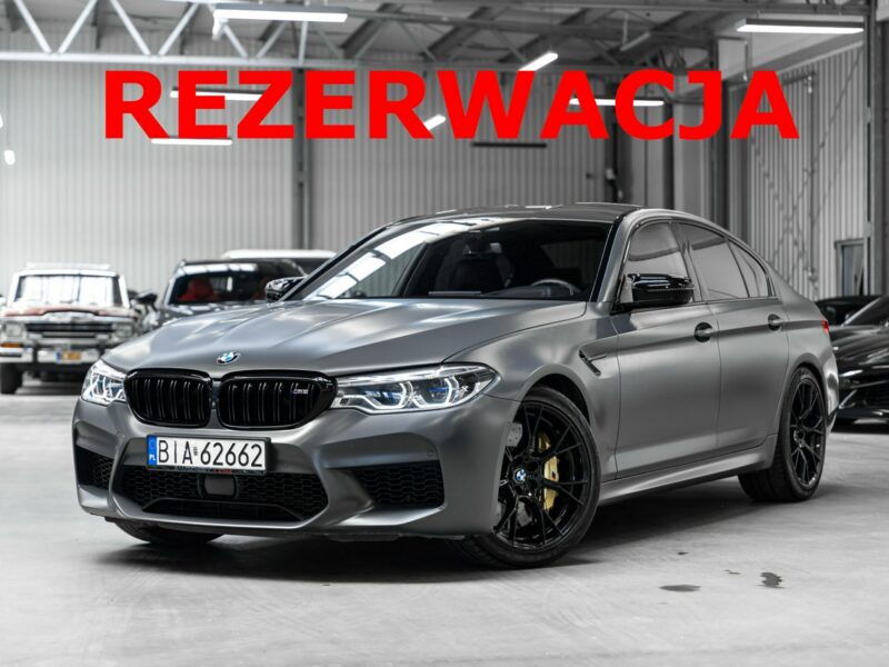 BMW M5 Edition 35 Jahre. Ceramika, Monitory. PPF. FV23% F90