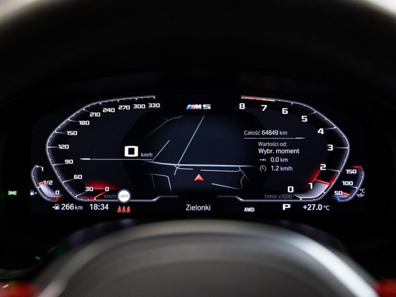 BMW M5 Edition 35 Jahre. Ceramika, Monitory. PPF. FV23% F90