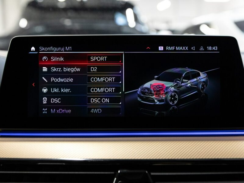 BMW M5 Edition 35 Jahre. Ceramika, Monitory. PPF. FV23% F90