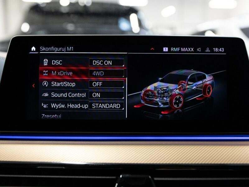 BMW M5 Edition 35 Jahre. Ceramika, Monitory. PPF. FV23% F90