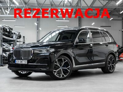 BMW X7 Polska. Individual. Bezwypadkowy. Monitory. FV 23%. G07 (2019-)