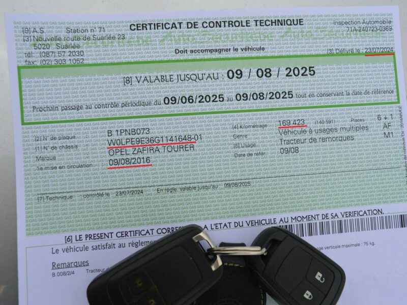 Opel Zafira 1.6 CDTi 7-osób Navi Kamera 186 tys.km. Euro-6b C (2011-)