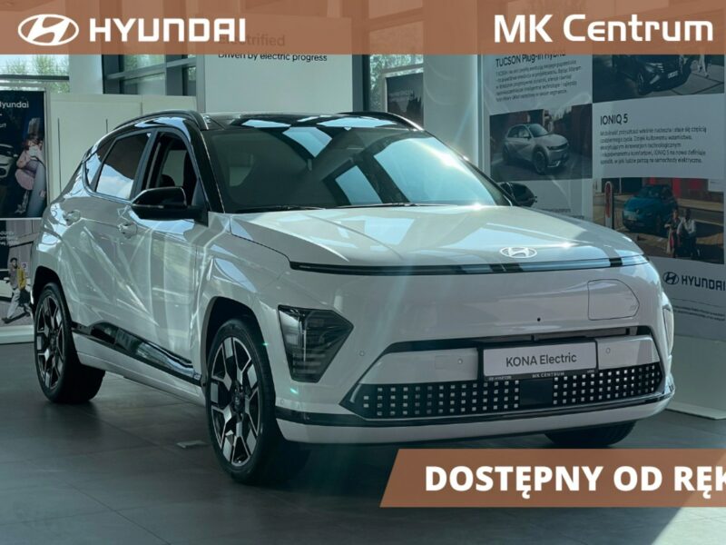 Hyundai Kona Bateria 65 kWh 204KM Platinum + Sun + pompa ciepła - dostępne od ręki II (2023-)