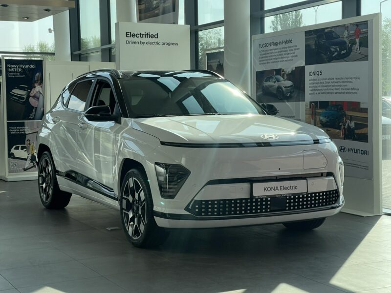 Hyundai Kona Bateria 65 kWh 204KM Platinum + Sun + pompa ciepła - dostępne od ręki II (2023-)